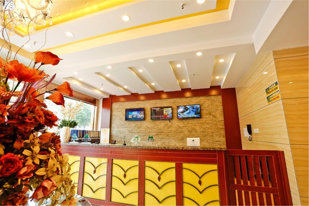 Greentree Inn Shandong Liaocheng Bus Station Express Hotel Exteriér fotografie